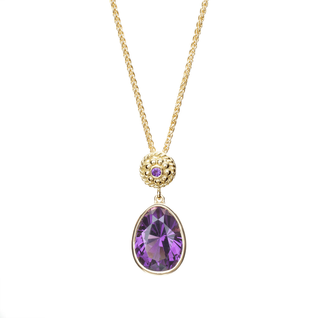 Anza Gems Mine-to-Market Amethyst Necklace