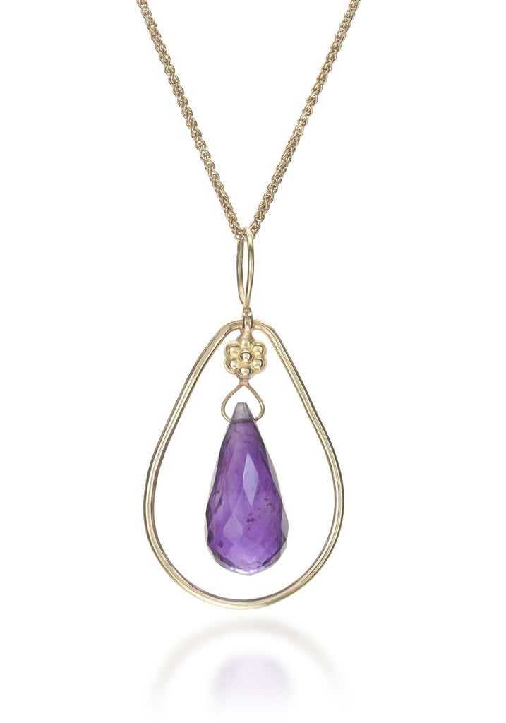 Amethyst Shruti Necklace