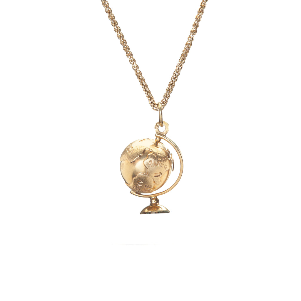 Vintage Golden Globe Tassel Drop Necklace – Bloomers and Frocks