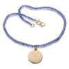 Tanzanite Sun Charm Necklace