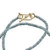 Aquamarine & Yellow Gold Shell Necklace